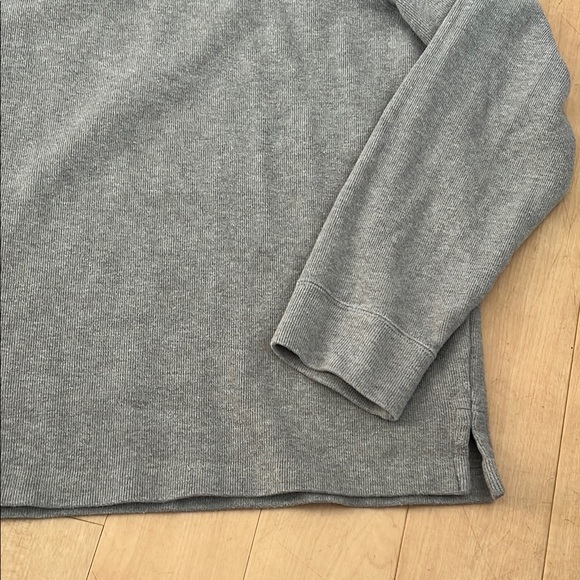 Polo by Ralph Lauren Gray Zip Up Sweater with Athletic Style - Picture 6 of 9